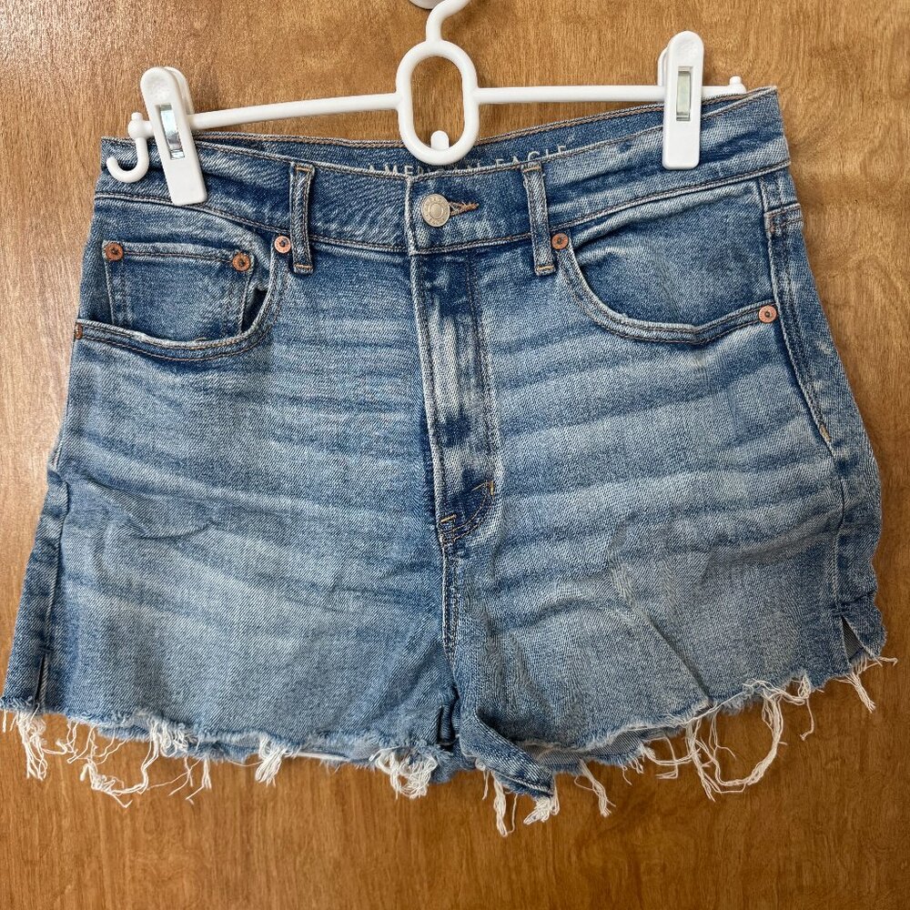 AE Denim Highest Rise 90's Boyfriend Shorts